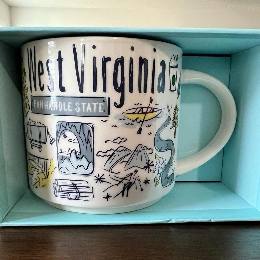 West Virginia Starbucks ‘You’ve been here’ Series Mug NWT